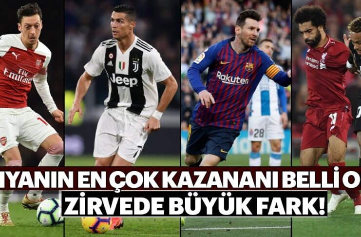Dünyanın En Çok Kazanan Futbolcuları