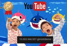 YouTube’da 10 Milyar İzlenmeyi Geçen İlk Video Oldu