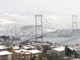 İstanbul Yoğun Kar Yağışı Uyarısı