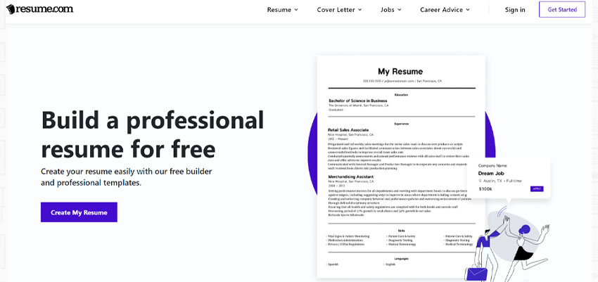 Ücretsiz Resume.com Cv Hazırlama Programı